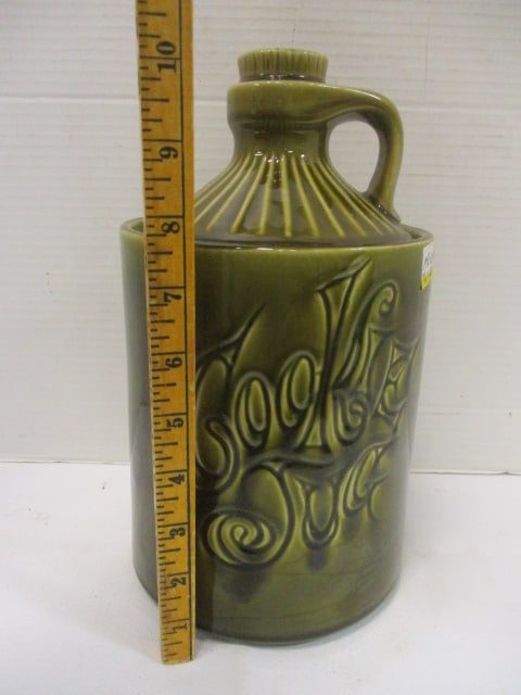 McCoy Olive Vtg. Cookie Jar - 5