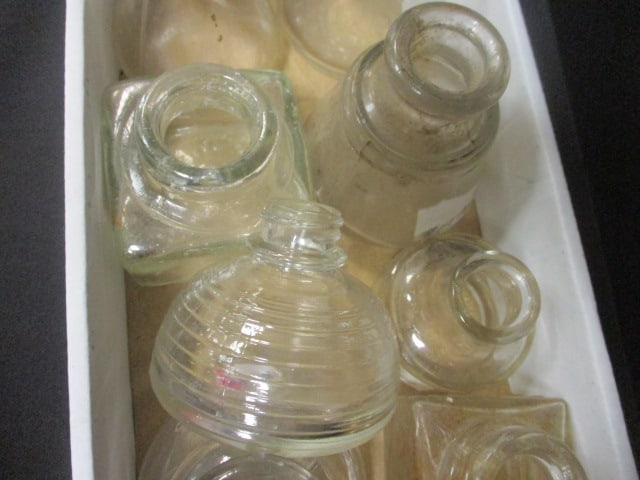 Various Ink Bottles & 1 bottle of ink Grouping - 3