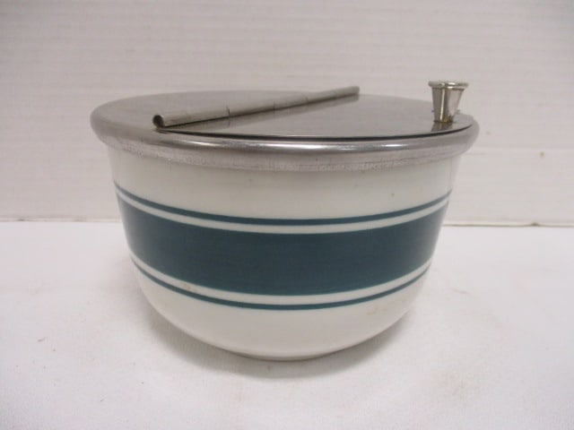 Zisco Products Sugar Bowl w/Flip Top Lid: .
