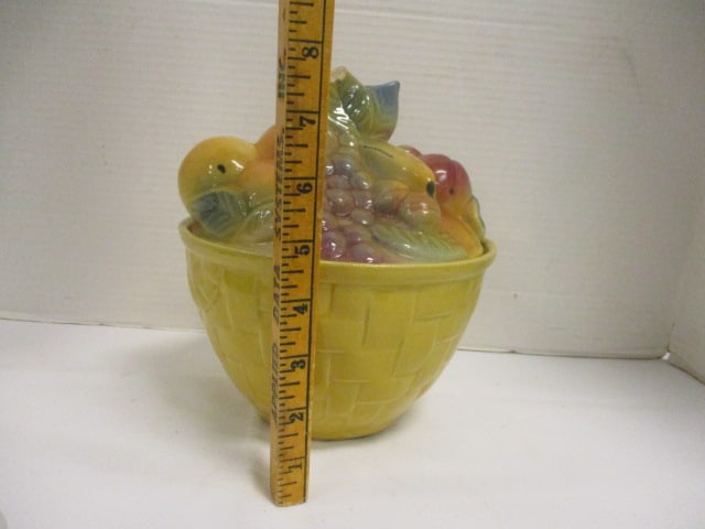 Shawnee Fruit Basket Cookie Jar #84 - 7