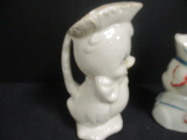 Shawnee Pottery 'Colonial Pig' Creamer 5 1/2", & USA Shawnee - 8