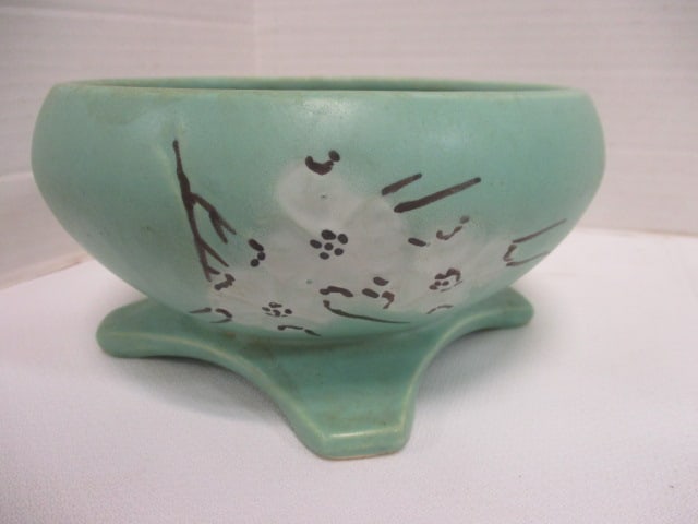McCoy Mint Green Spring Wood Planter (Lot of 2) - 6