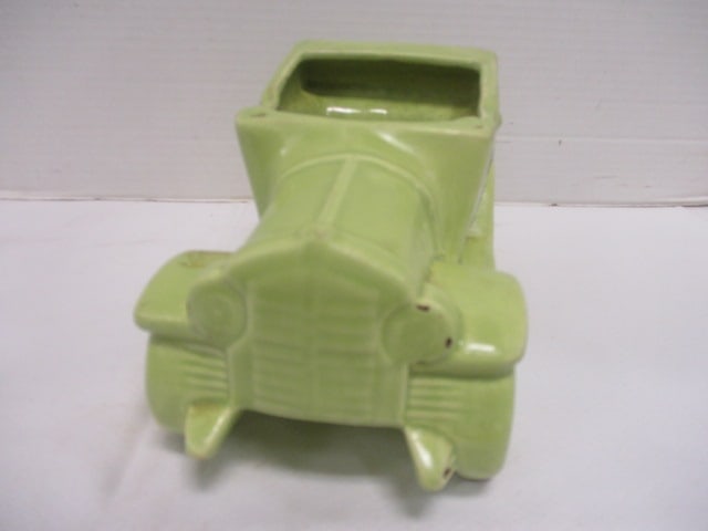 McCoy Unmarked Lime Green Model T Ford Planter - 3