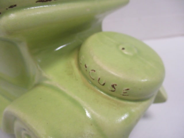 McCoy Unmarked Lime Green Model T Ford Planter - 4