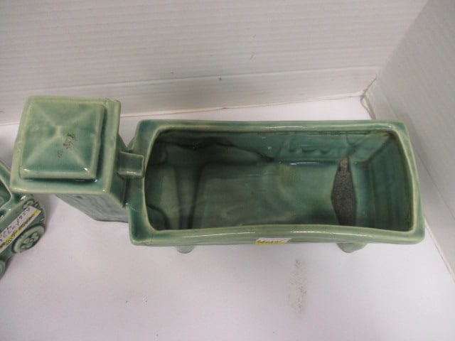 Brush McCoy unmarked 1950's (Lot of 3) Planters - 3