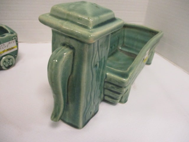 Brush McCoy unmarked 1950's (Lot of 3) Planters - 4