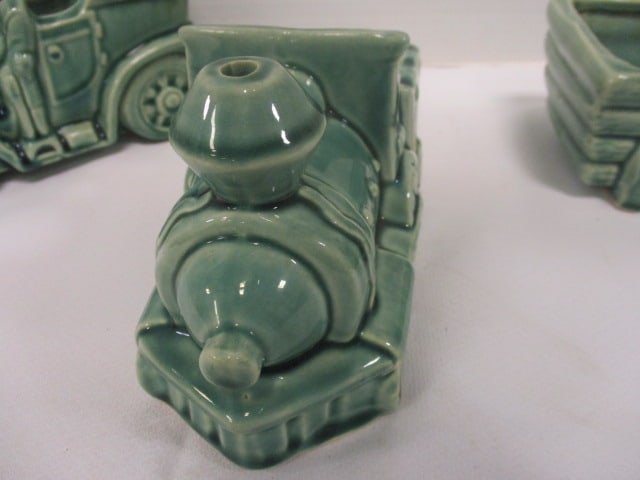 Brush McCoy unmarked 1950's (Lot of 3) Planters - 7