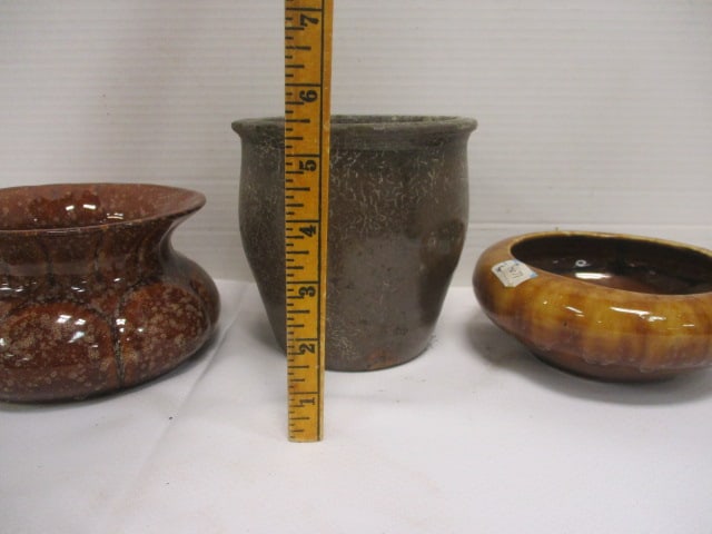 3 Planters (1 is marked Brush) - 11