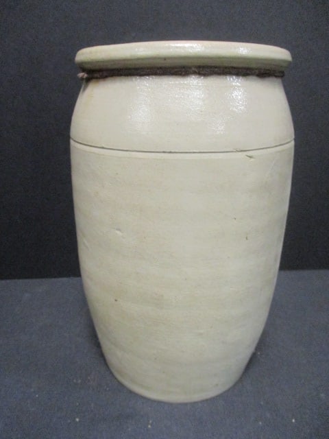 Anthony Heyl Pottery crock Antique Salt Glazed: 7"