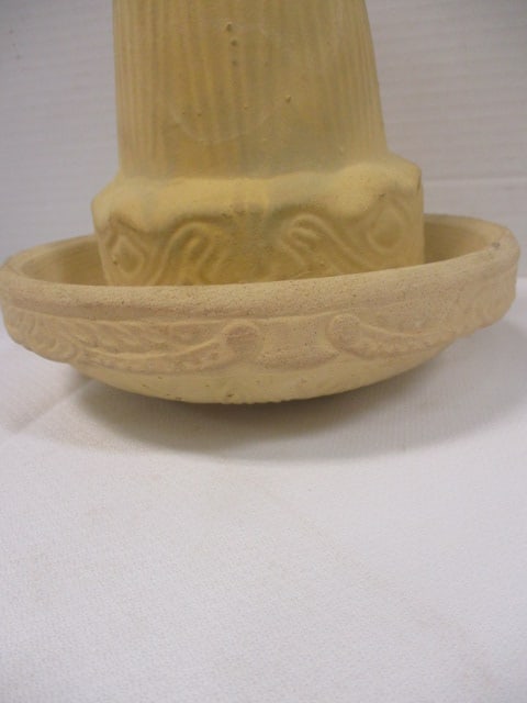 Pottery Miniature Bird Bath - 2