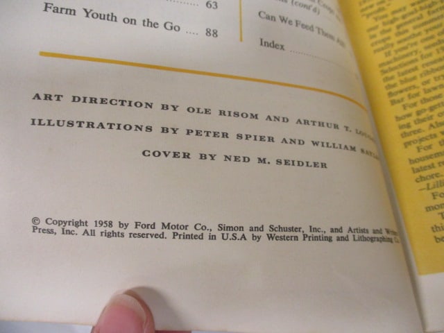 The Ford Almanac & Gardener's Guide (1958 & 1959) by John Strohm - 8