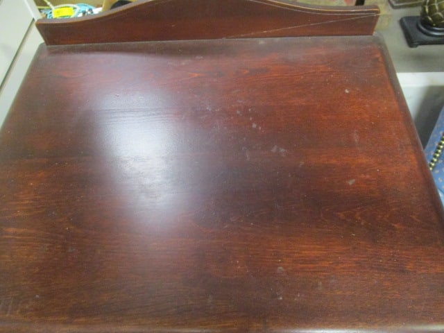 Antique Sheet Music Cabinet w/Marquetry Inlay - 5