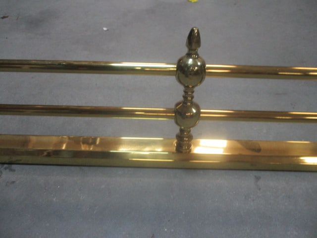 Brass Fireplace Fender - 3