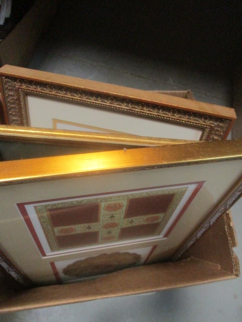 3 Framed Art Pieces: see pictures