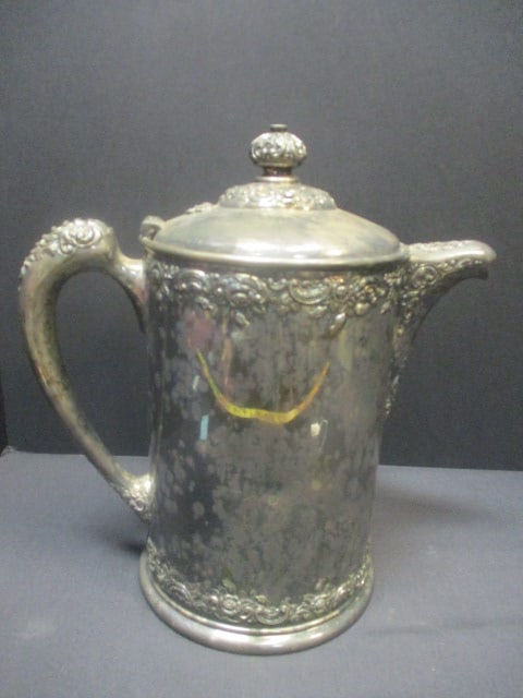 Wilcox Quadruple Plate Pitcher (11"): on inside top rim (Pat. Oct. 29th 1878)