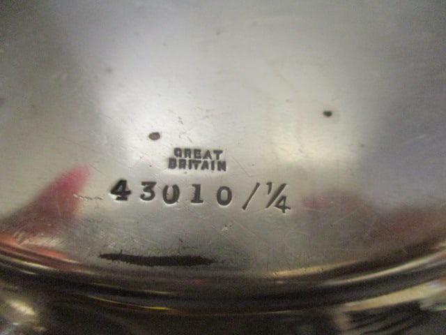 Reed & Barton 'Hotel Bassert' Teapot/Creamer & Great Britain - 12