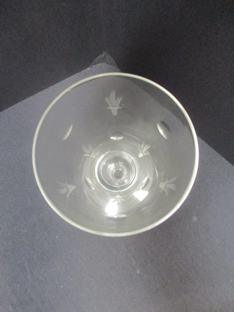 Lady Hilton Pattern Tiffin? Crystal Stems - 3