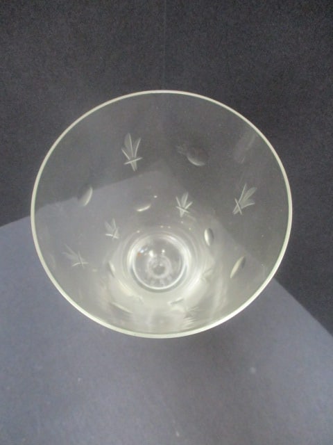 Lady Hilton Pattern Tiffin? Crystal Stems - 5