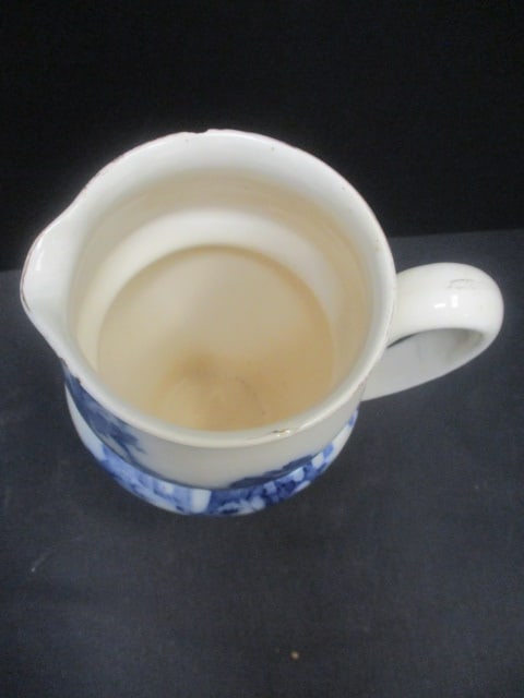 Doulton Flow Blue Pitcher (Gloire-De-Dijon) - 2