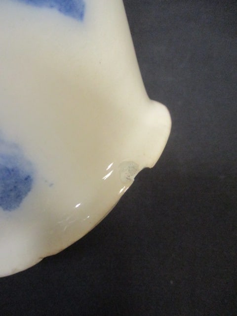 Doulton Flow Blue Pitcher (Gloire-De-Dijon) - 3