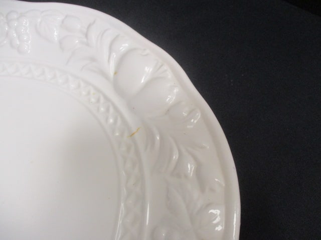 Ceramic Large Platter w/raised Fruit Platter - 2