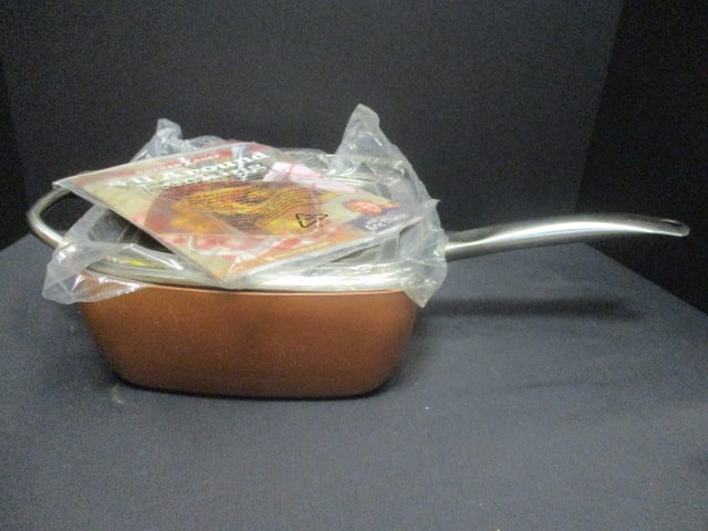 Copper Chef Square New Cooker: 10 x 10 x 4