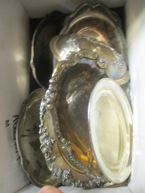 Silverplate Bowls, Trays, Servers Grouping: See all pictures