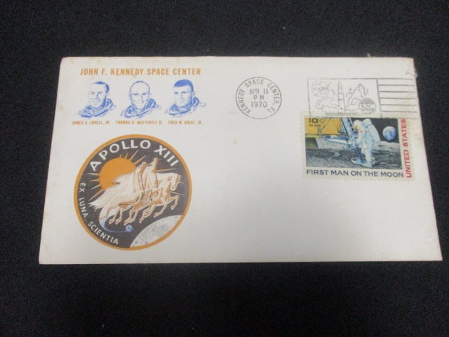 Kennedy Space Center Apollo 13 Mission Profile in Envelope: 11-Apr-70