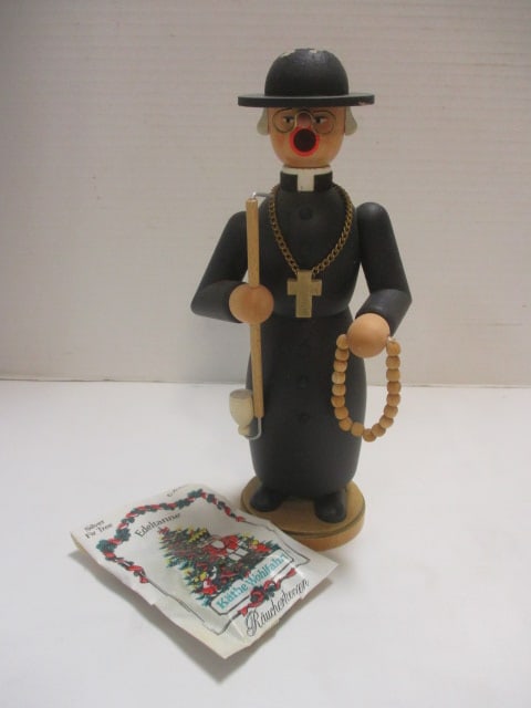 German Pastor Incense Burner: 8"