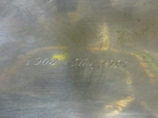 Silverplate Trinket Box w/Decorative Beaded Edge - 4