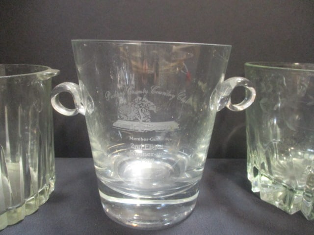 4 Crystal Ice Buckets - 4