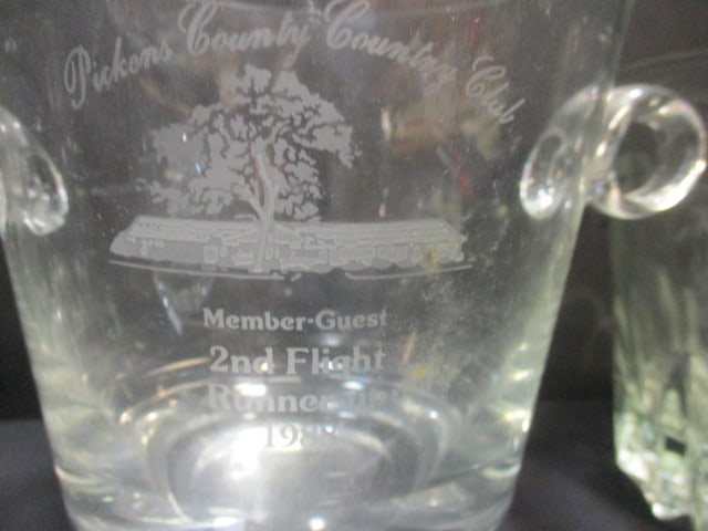 4 Crystal Ice Buckets - 6