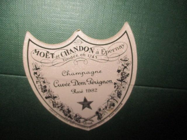 Dom Perignon (Sealed) 1982 Bottle of Wine in Box - 2