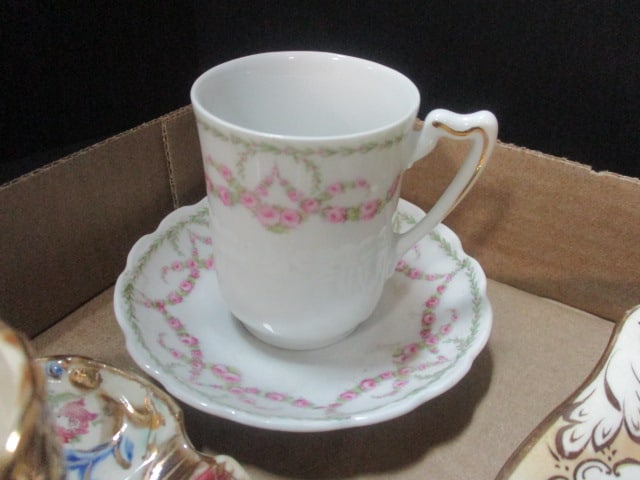 Landscape Scene Serving Plate (9"), Occupied Japan Cup/Saucer, & - 4