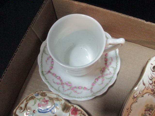 Landscape Scene Serving Plate (9"), Occupied Japan Cup/Saucer, & - 5