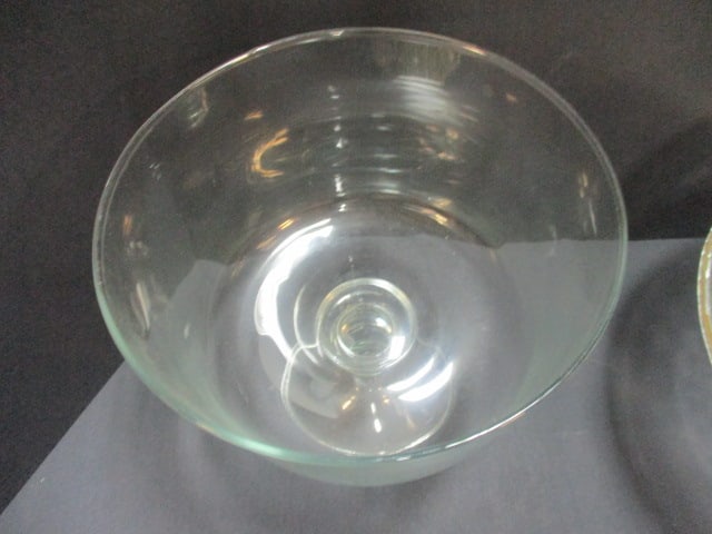 Pedestal Cake Plate w/Lid, Lead Crystal Pedestal Cake Plate, - 10