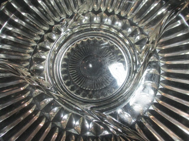 Pedestal Cake Plate w/Lid, Lead Crystal Pedestal Cake Plate, - 5