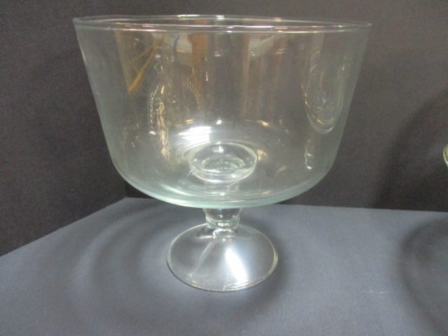Pedestal Cake Plate w/Lid, Lead Crystal Pedestal Cake Plate, - 9