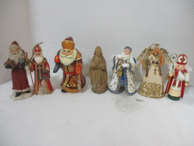 Jim Shore (Lot of 2) Christmas Figures, Kathes Figure, (1 of 7)