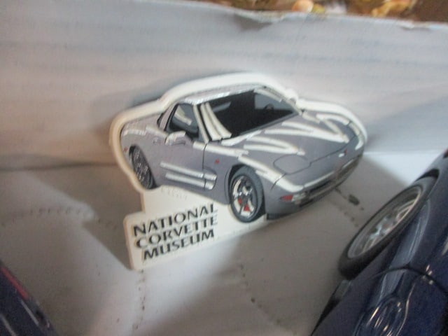 Diecast Corvette & Misc. Corvette Signs Grouping - 7
