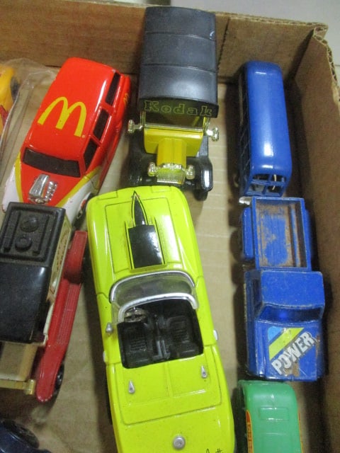 Diecast Cars, Tractor, Race Cars Grouping - 3
