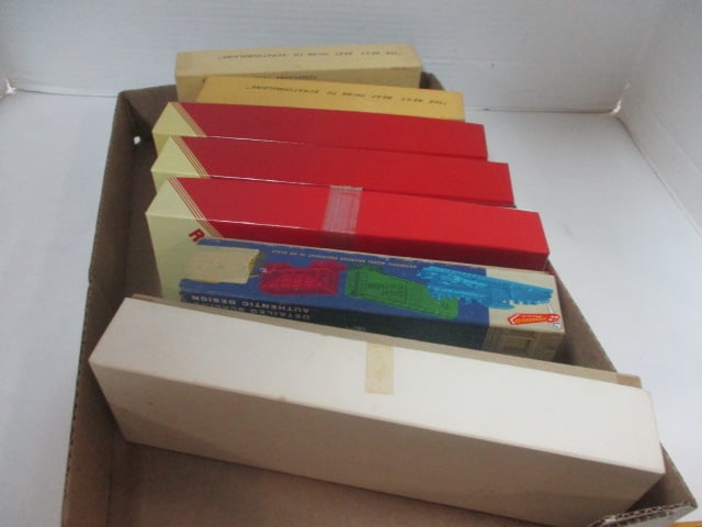 7 Train Car Kits in Boxes (1 of 5)