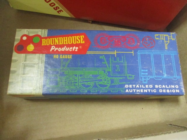 7 Train Car Kits in Boxes - 2