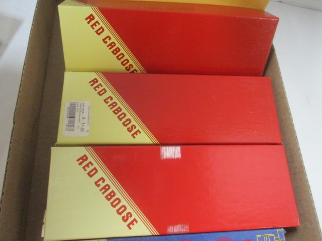 7 Train Car Kits in Boxes - 3