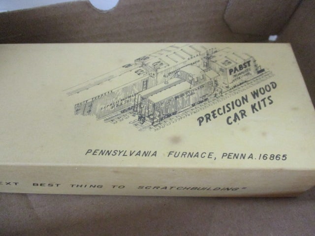 7 Train Car Kits in Boxes - 5