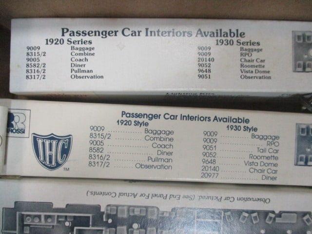 HO Scale Hobby Kits for Trains & Train Wheels - 7