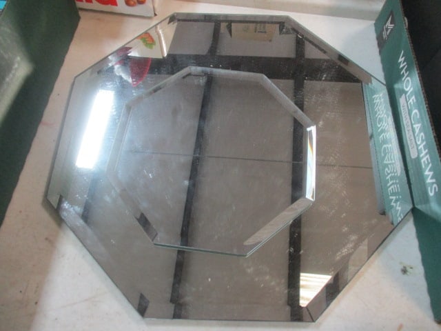 2 Octagonal Mirror Displays (8" & 14") (1 of 3)
