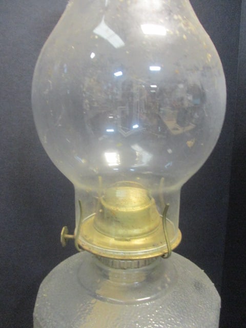 3 Vtg. Kerosene Lamps - 3