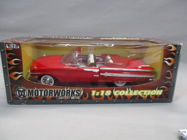 1960 Chevrolet Impala Convertible Diecast 1:18 Scale By Motor Max: New Old Stock