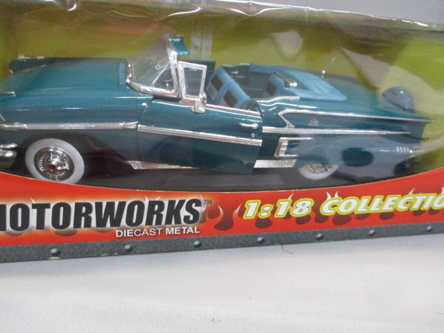 1958 Chevrolet Impala Convertible Diecast 1:18 Scale By Motor Max - 2